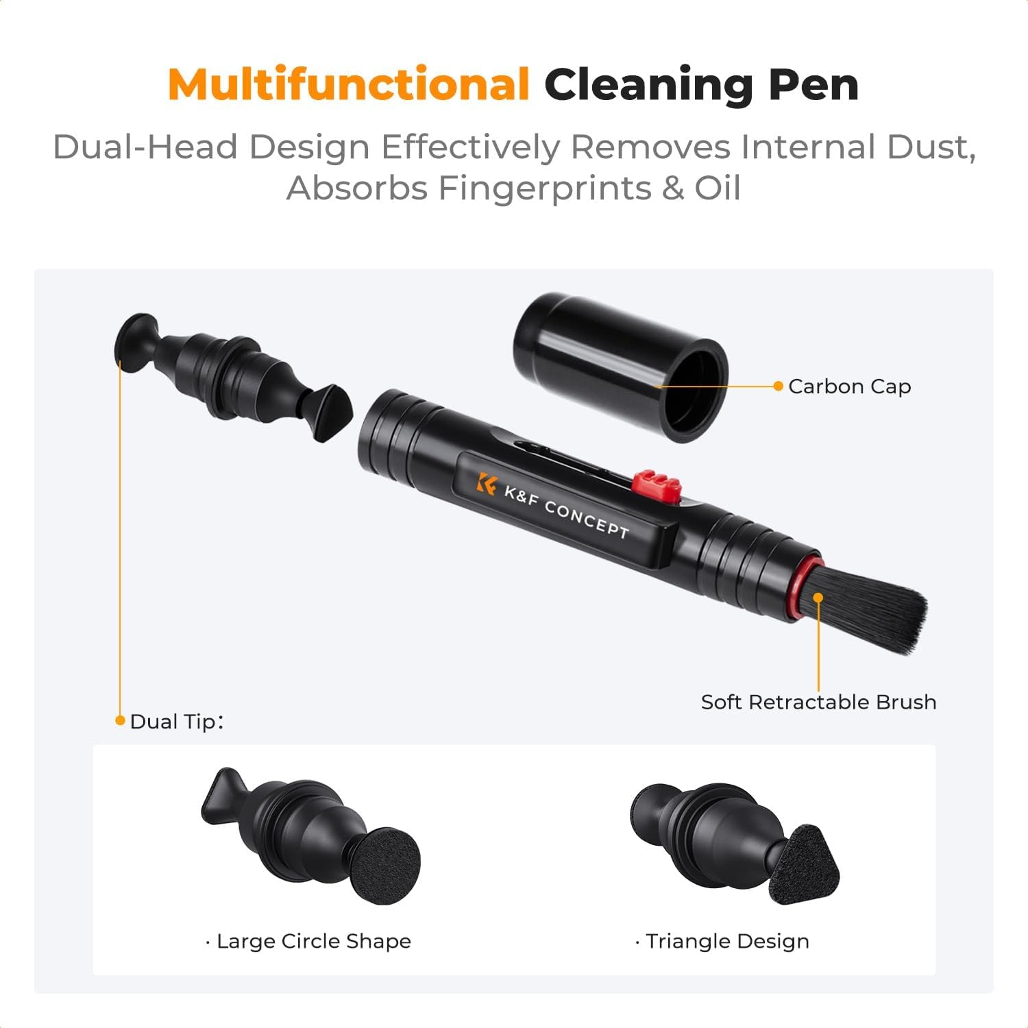 10-in-1 Camera Cleaning Kit with Air Blower, Lens Pen and Lens Cleaner