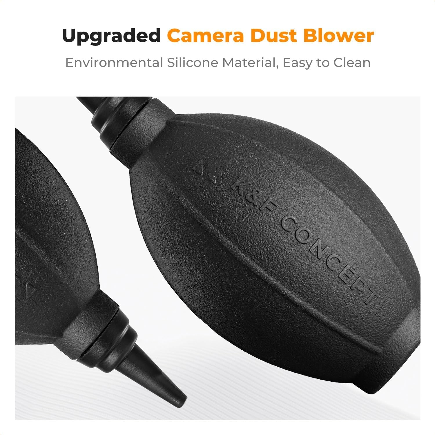 4-in-1 Camera Lens Cleaning Kit with Blower, Lens Pen and Microfiber Cloths