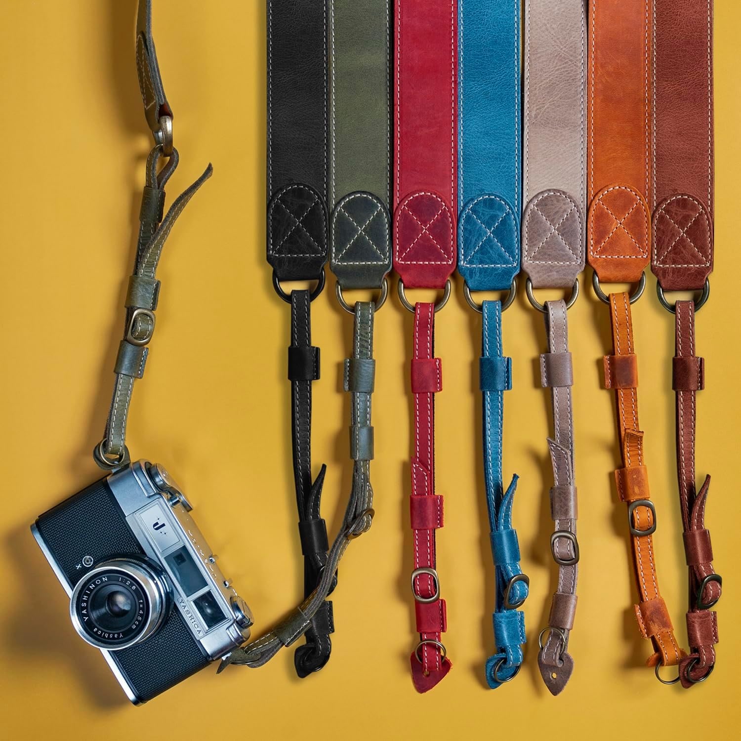 Genuine Leather Camera Neck Strap