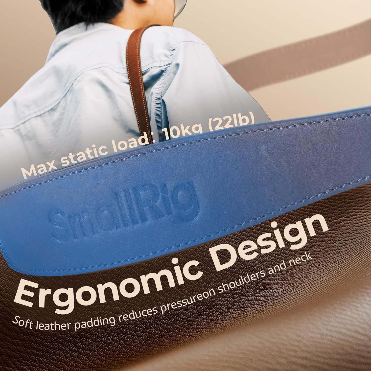 Genuine Leather Camera Shoulder Strap: image 4