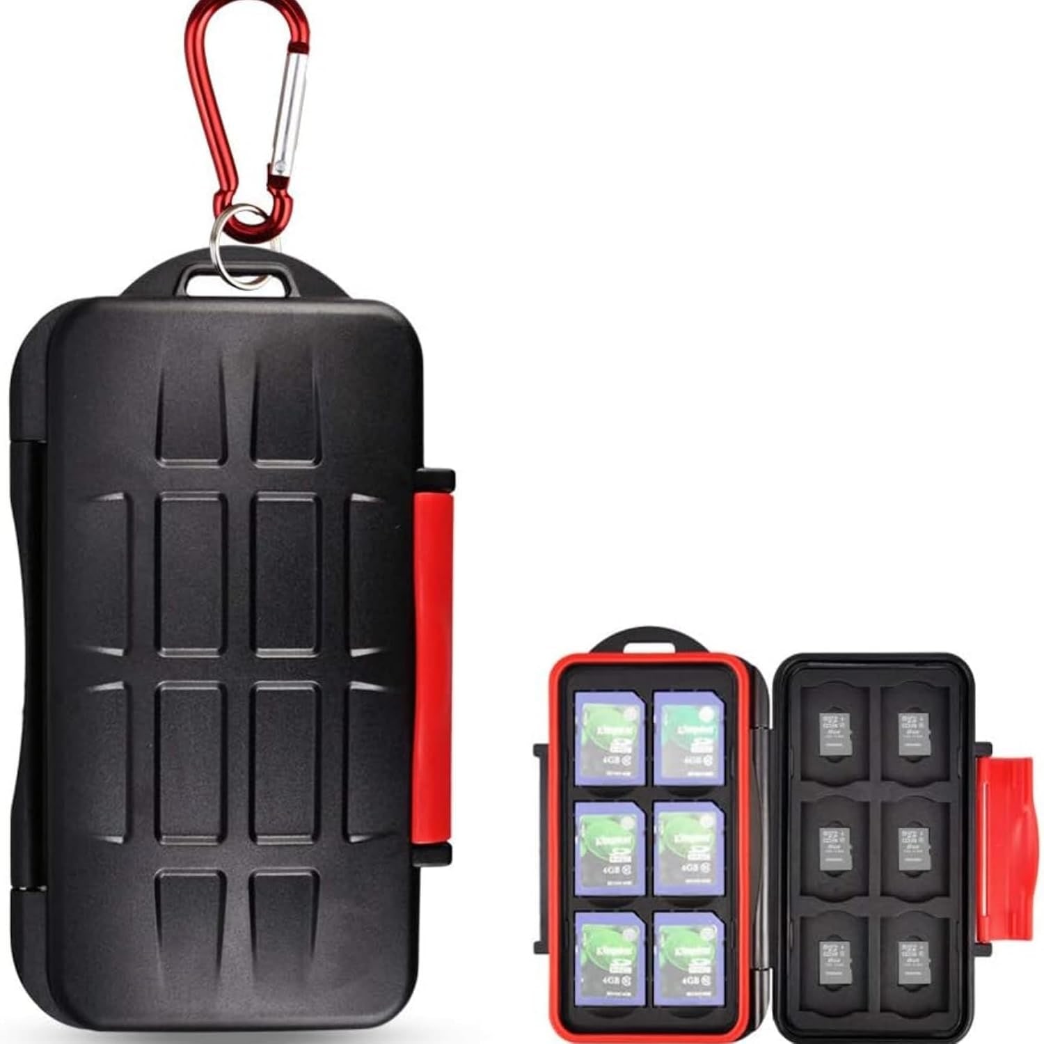 24-Slot SD and Micro SD Memory Card Case: image 9