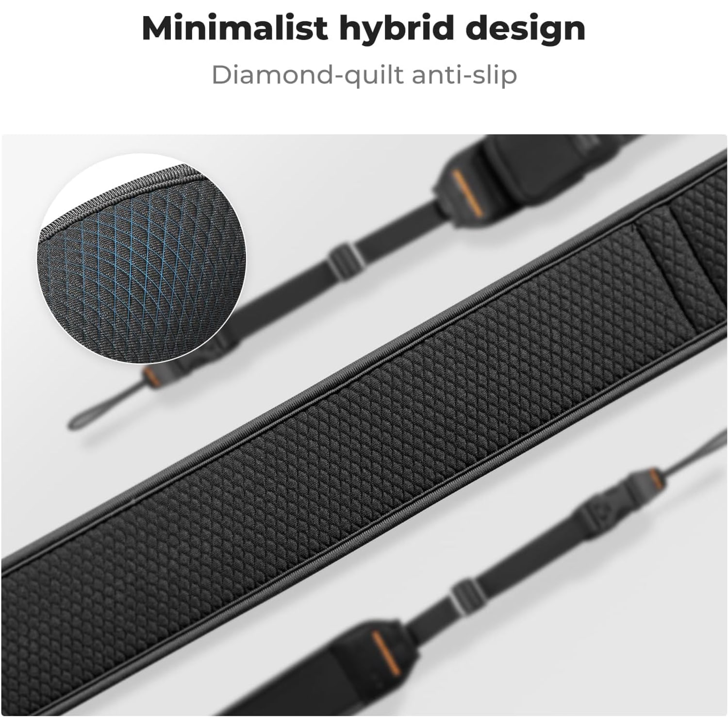 Wide Neoprene Camera Strap with Zip Pocket: image 9