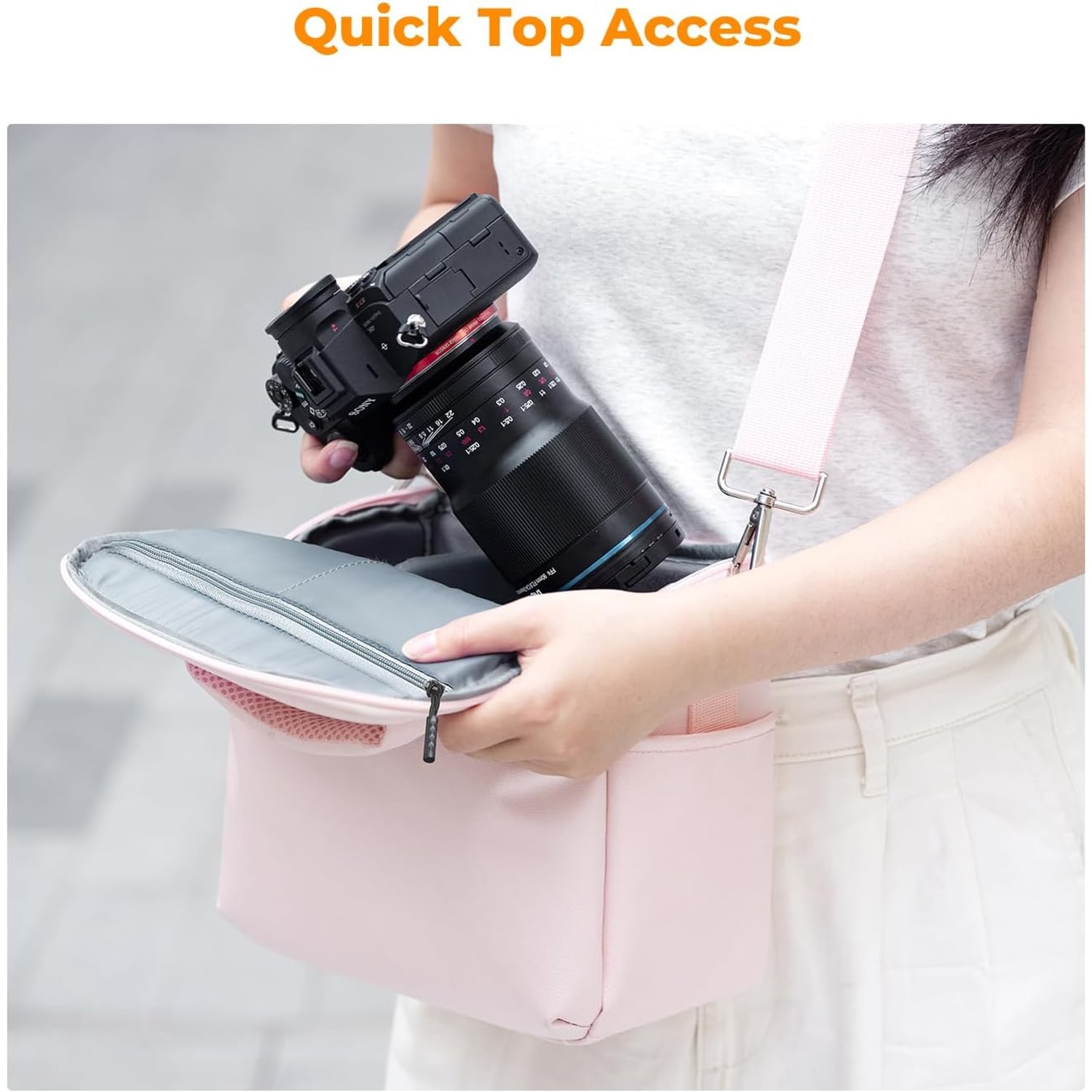 5L Camera Shoulder Bag with Removable Divider: image 4