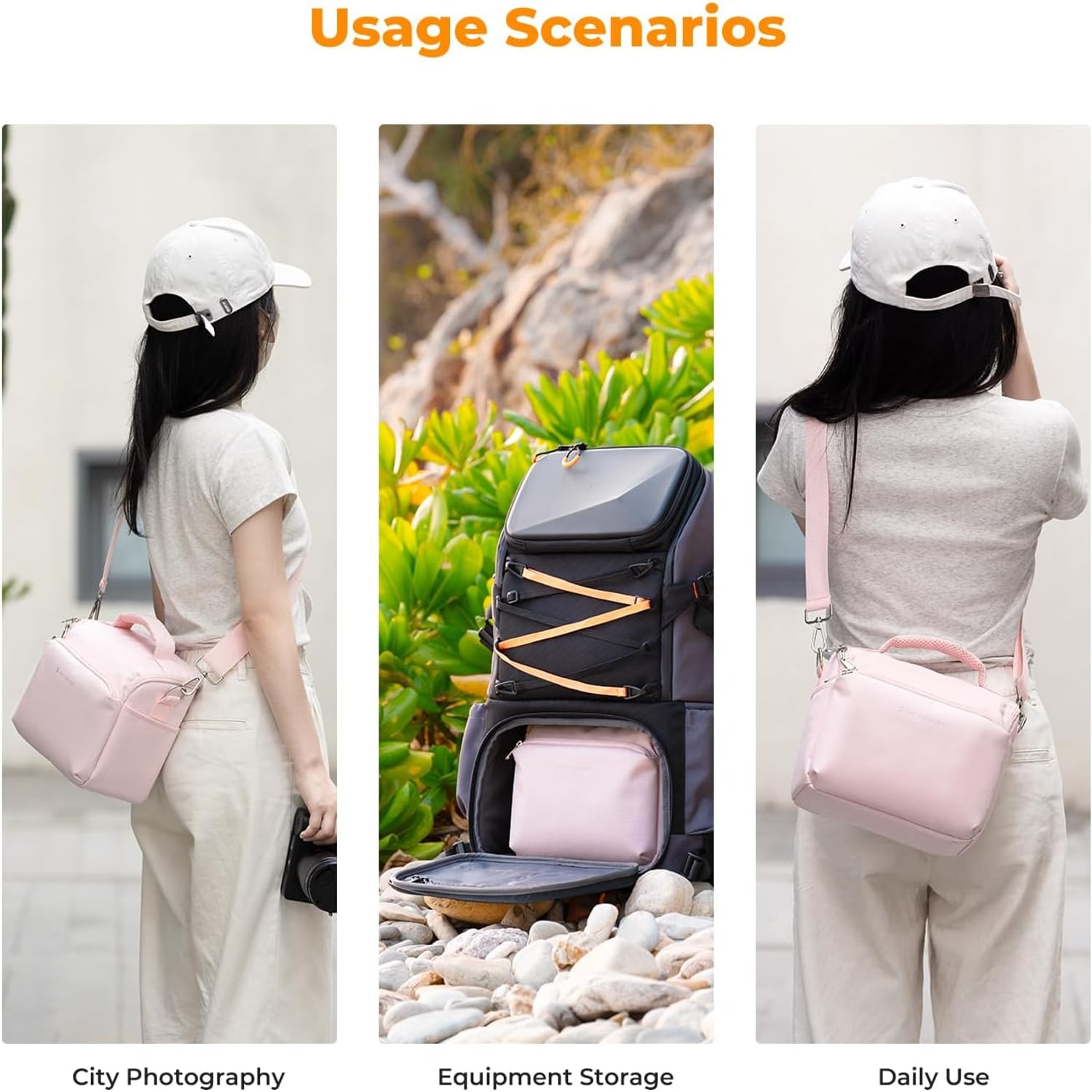 5L Camera Shoulder Bag with Removable Divider: image 8