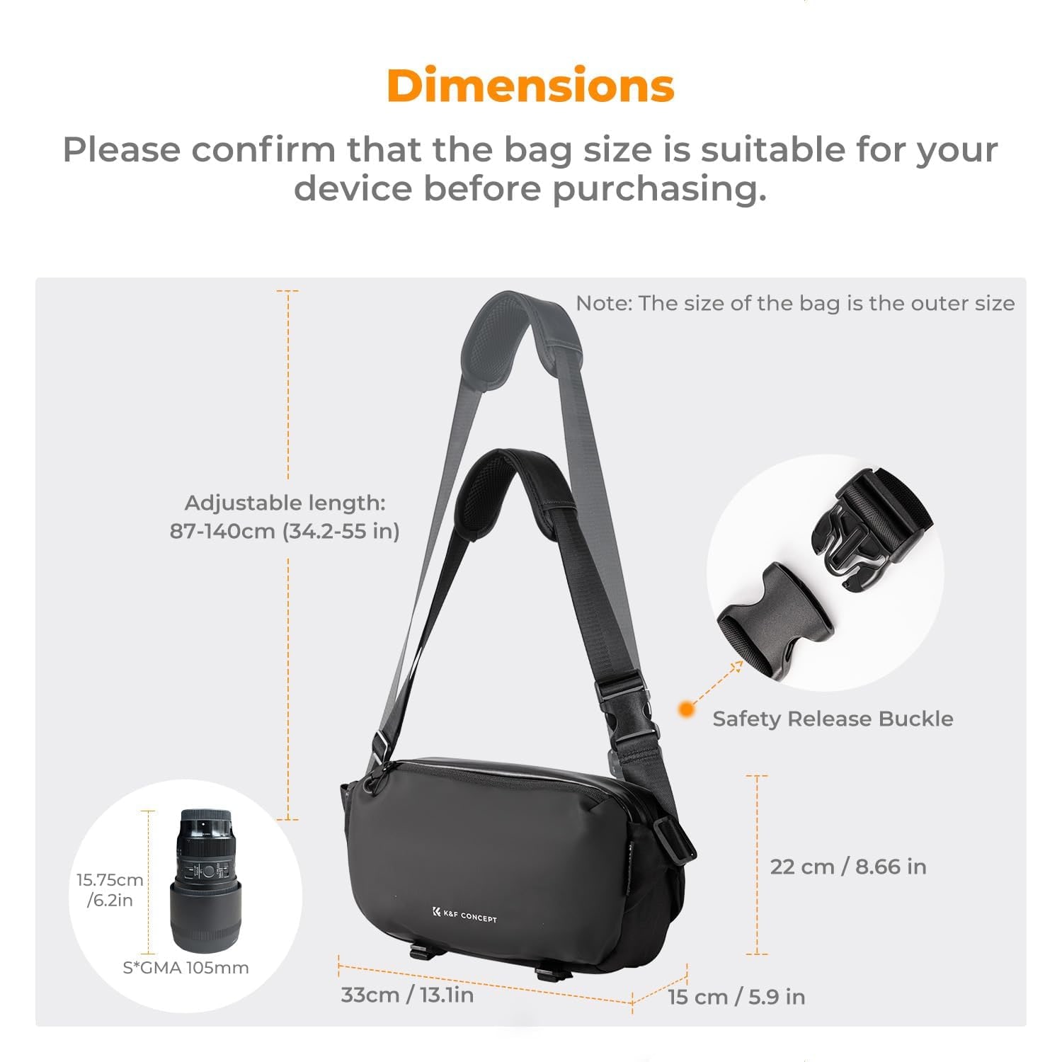 10L Camera Sling Bag: image 6