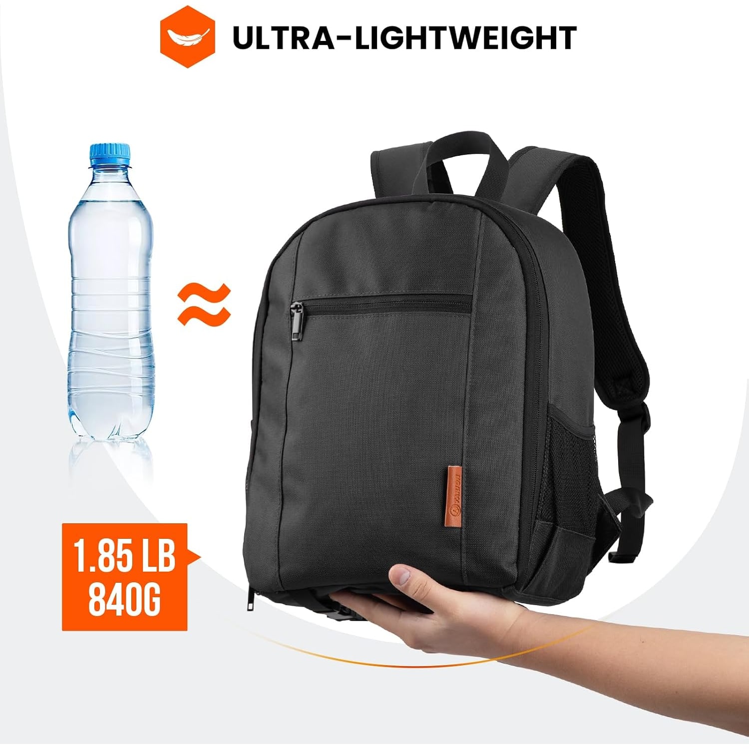 Small Camera Backpack with Rain Cover: image 6