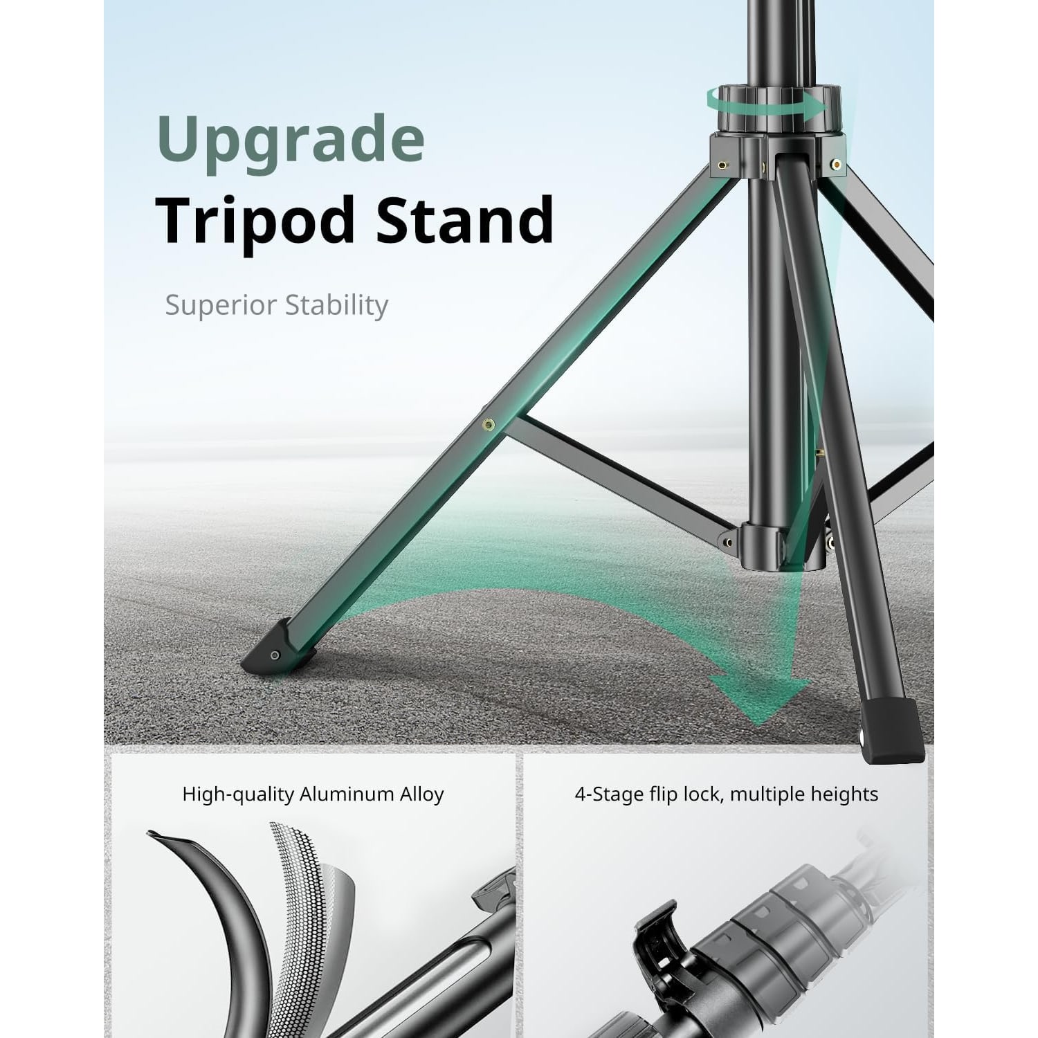 62-Inch Phone Tripod and Selfie Stick with Wireless Remote