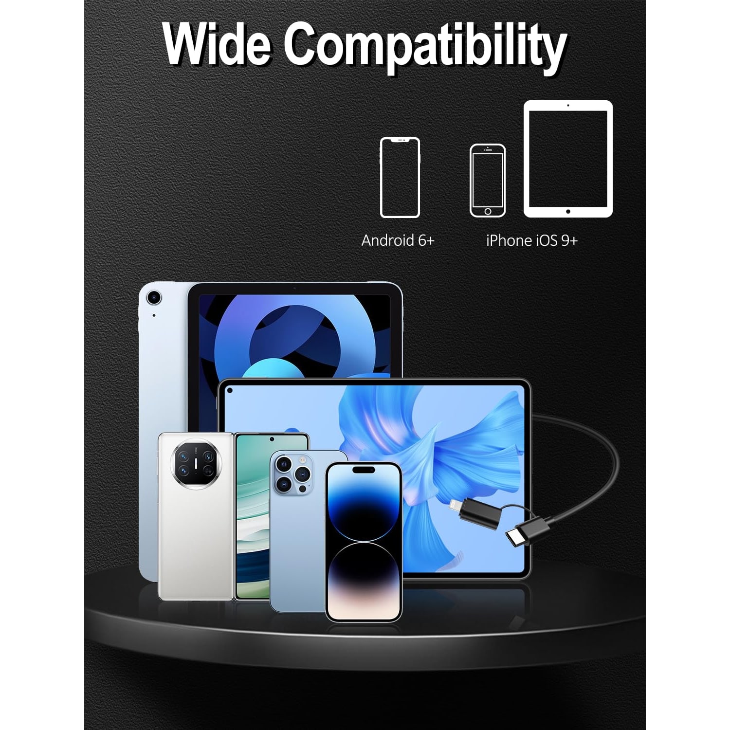 1920P Endoscope Inspection Camera with 16.4ft Semi-Rigid Probe: image 9