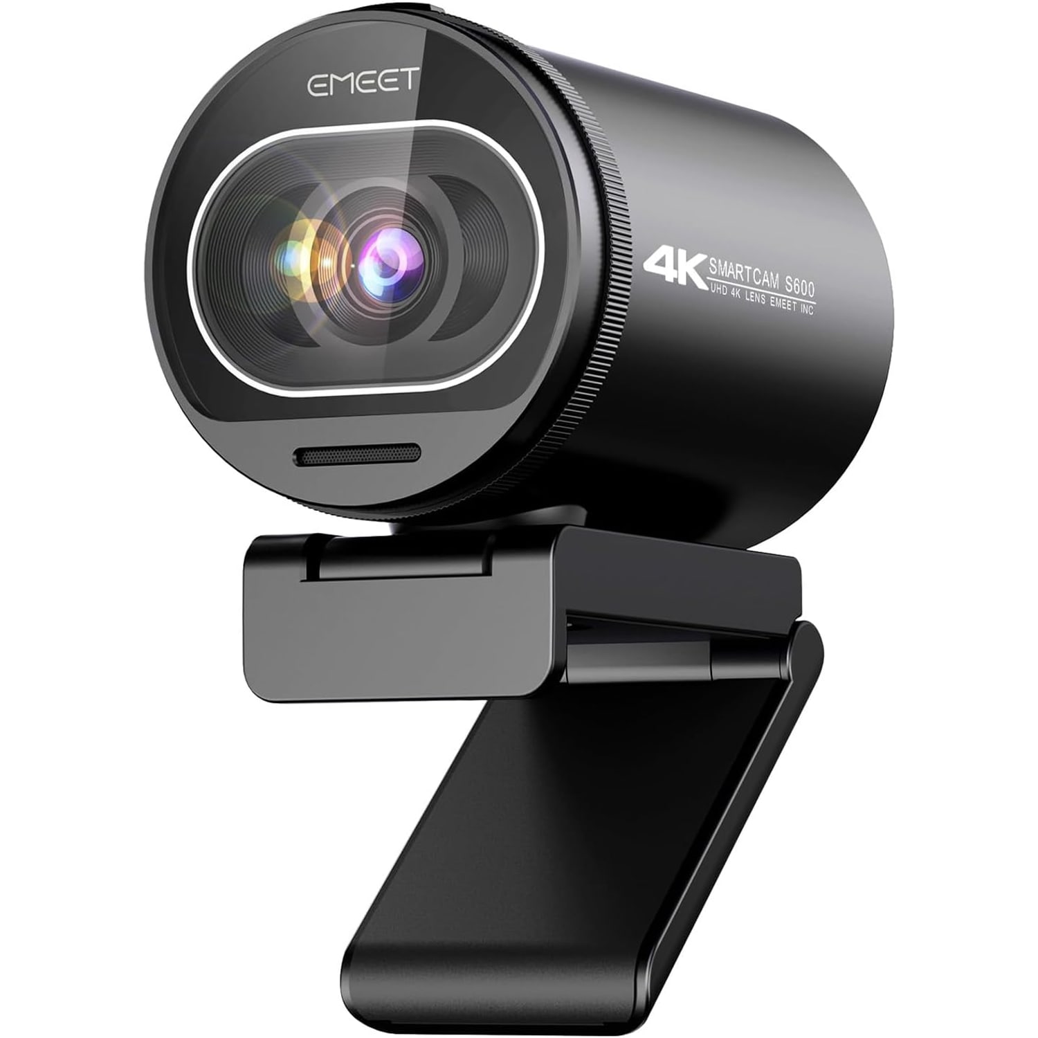 4K Streaming Webcam with PDAF Autofocus and Dual Noise-Cancelling Mics